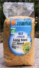 Riz long blanc etuvé d italie